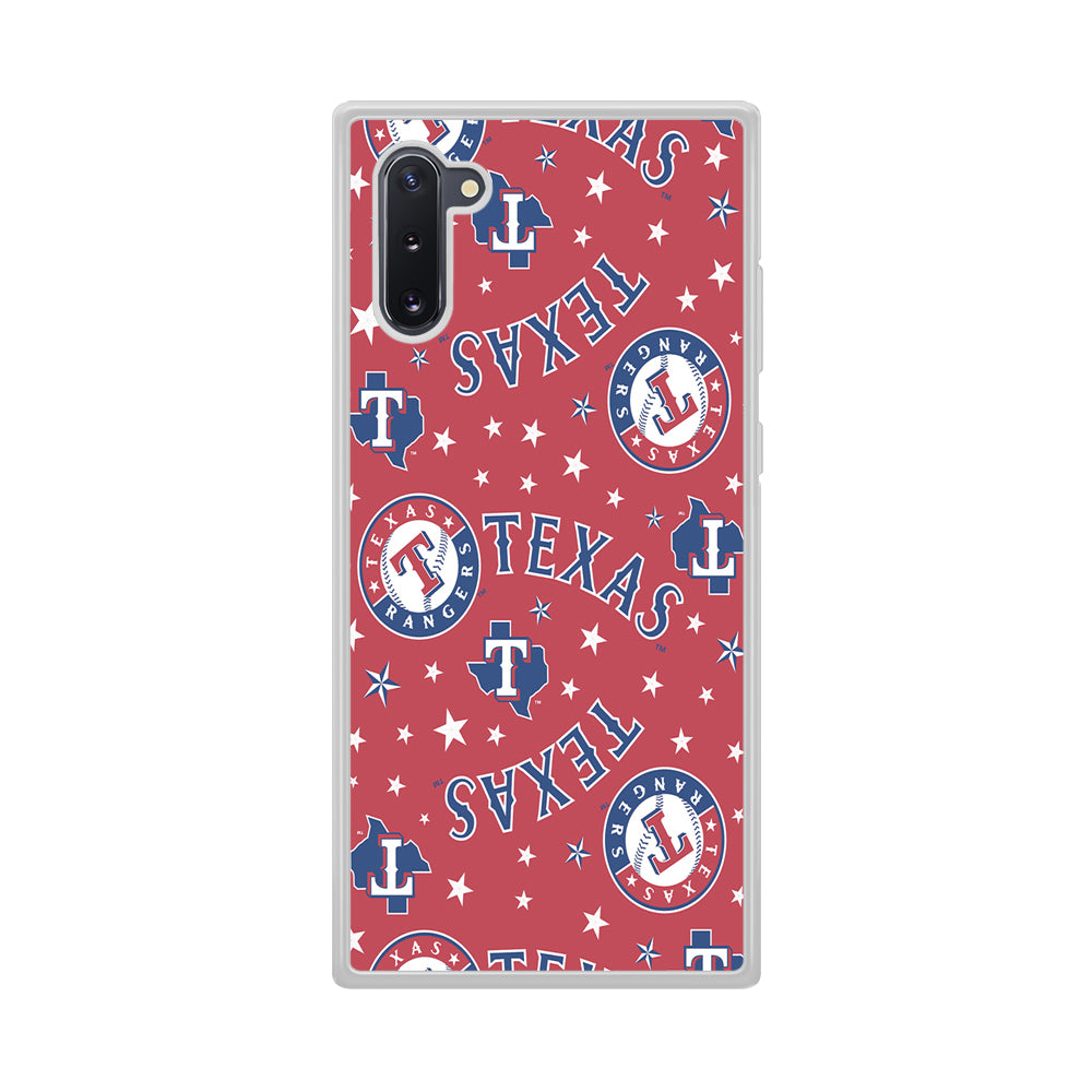 Baseball Texas Rangers MLB 001 Samsung Galaxy Note 10 Case