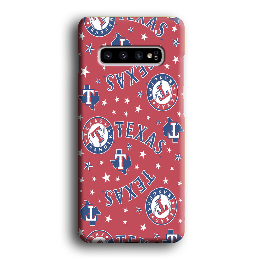 Baseball Texas Rangers MLB 001 Samsung Galaxy S10 Case