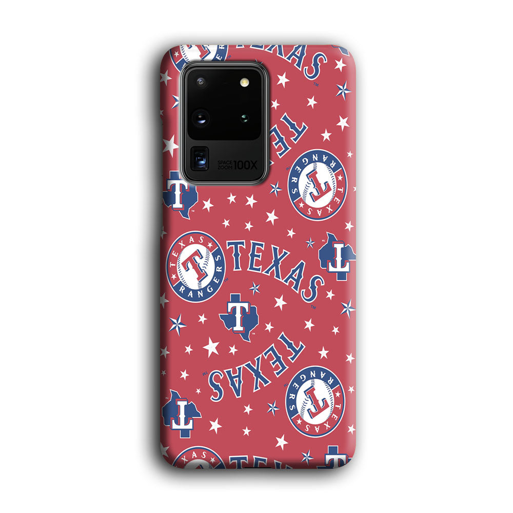 Baseball Texas Rangers MLB 001 Samsung Galaxy S20 Ultra Case