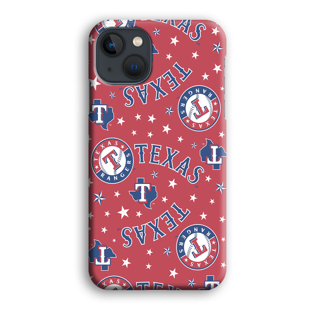 Baseball Texas Rangers MLB 001 iPhone 14 Plus Case