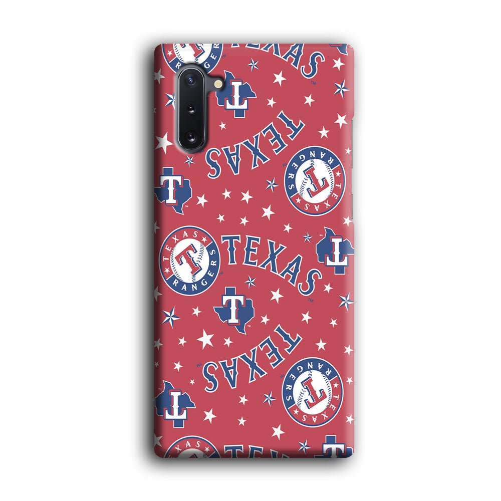 Baseball Texas Rangers MLB 001 Samsung Galaxy Note 10 Case