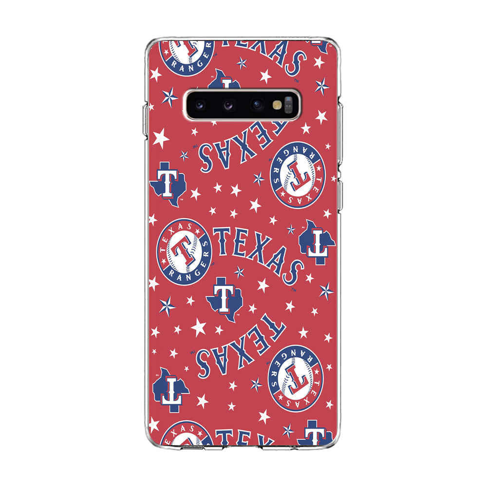 Baseball Texas Rangers MLB 001 Samsung Galaxy S10 Case