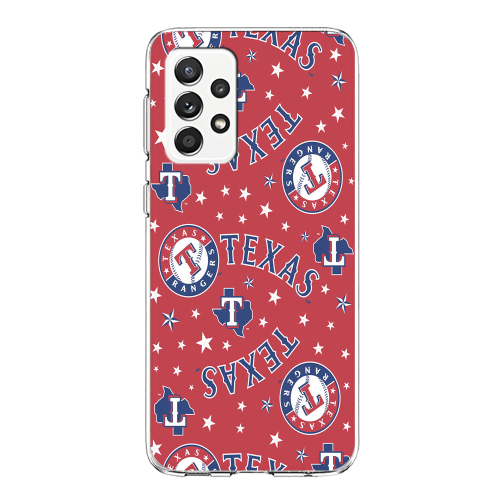 Baseball Texas Rangers MLB 001 Samsung Galaxy A72 Case
