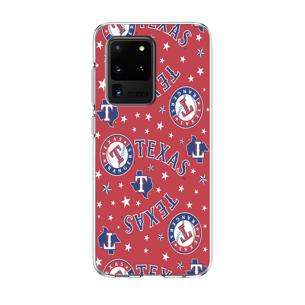 Baseball Texas Rangers MLB 001 Samsung Galaxy S20 Ultra Case