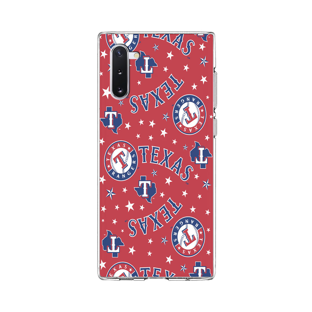 Baseball Texas Rangers MLB 001 Samsung Galaxy Note 10 Case