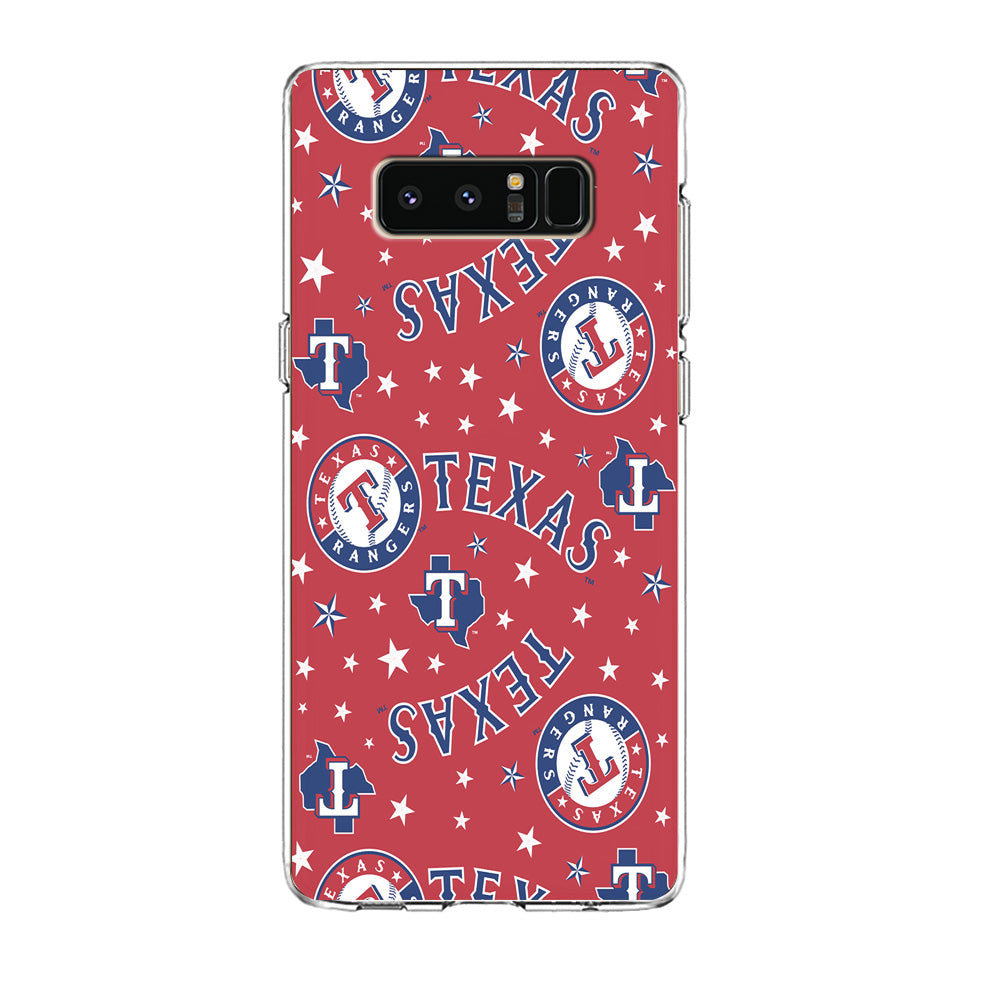 Baseball Texas Rangers MLB 001 Samsung Galaxy Note 8 Case