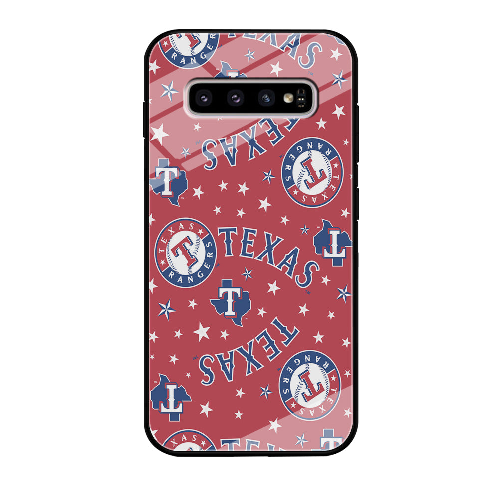 Baseball Texas Rangers MLB 001 Samsung Galaxy S10 Case