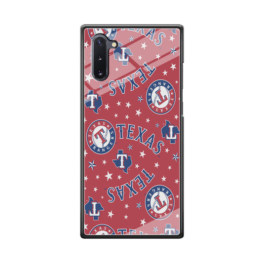 Baseball Texas Rangers MLB 001 Samsung Galaxy Note 10 Case