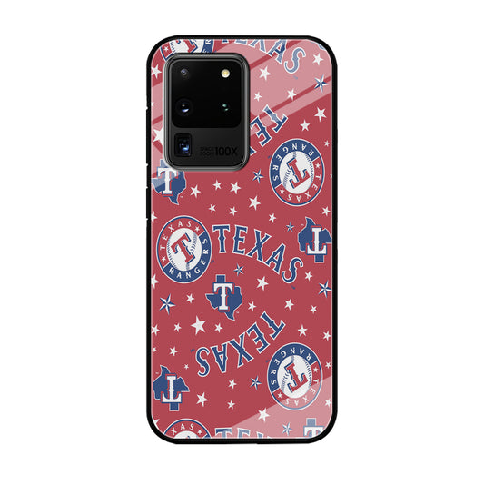 Baseball Texas Rangers MLB 001 Samsung Galaxy S20 Ultra Case