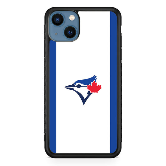 Baseball Toronto Blue Jays MLB 002 iPhone 14 Plus Case-Phone Case-Rubber Black (2D Case)-Altracase