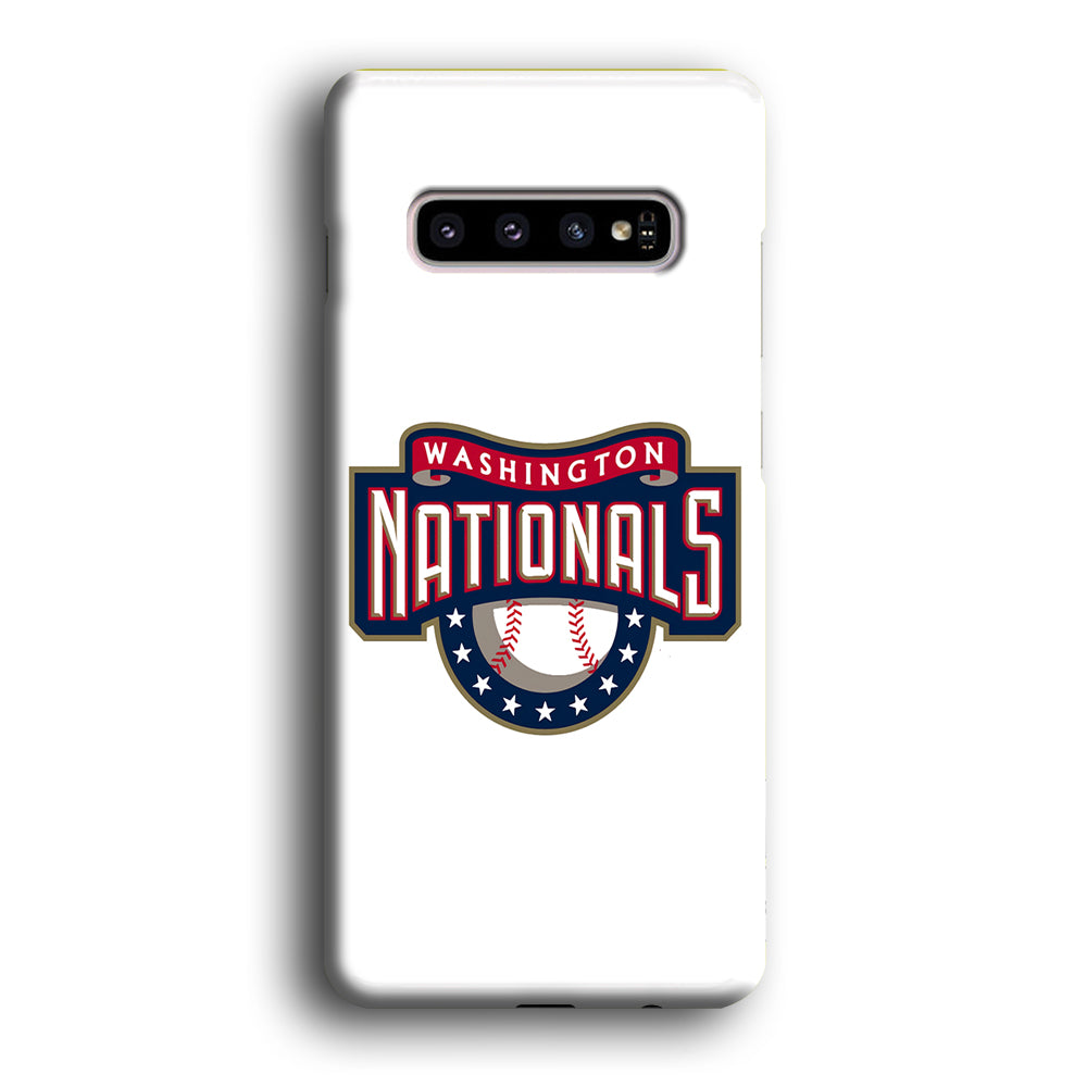 Baseball Washington Nationals MLB 001 Samsung Galaxy S10 Case