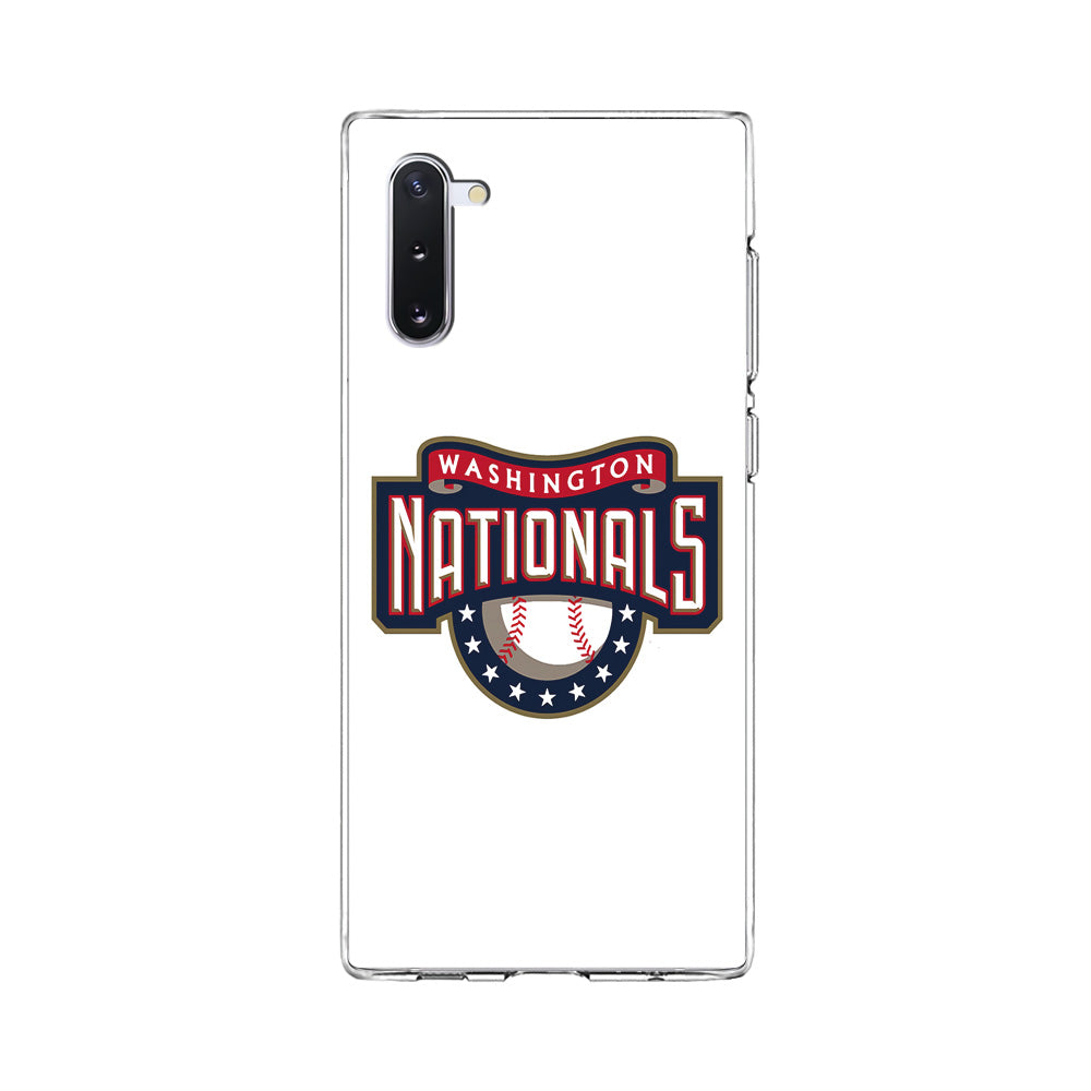 Baseball Washington Nationals MLB 001 Samsung Galaxy Note 10 Case
