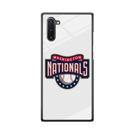 Baseball Washington Nationals MLB 001 Samsung Galaxy Note 10 Case