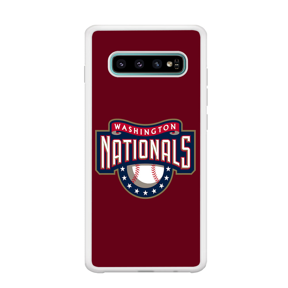 Baseball Washington Nationals MLB 002 Samsung Galaxy S10 Case