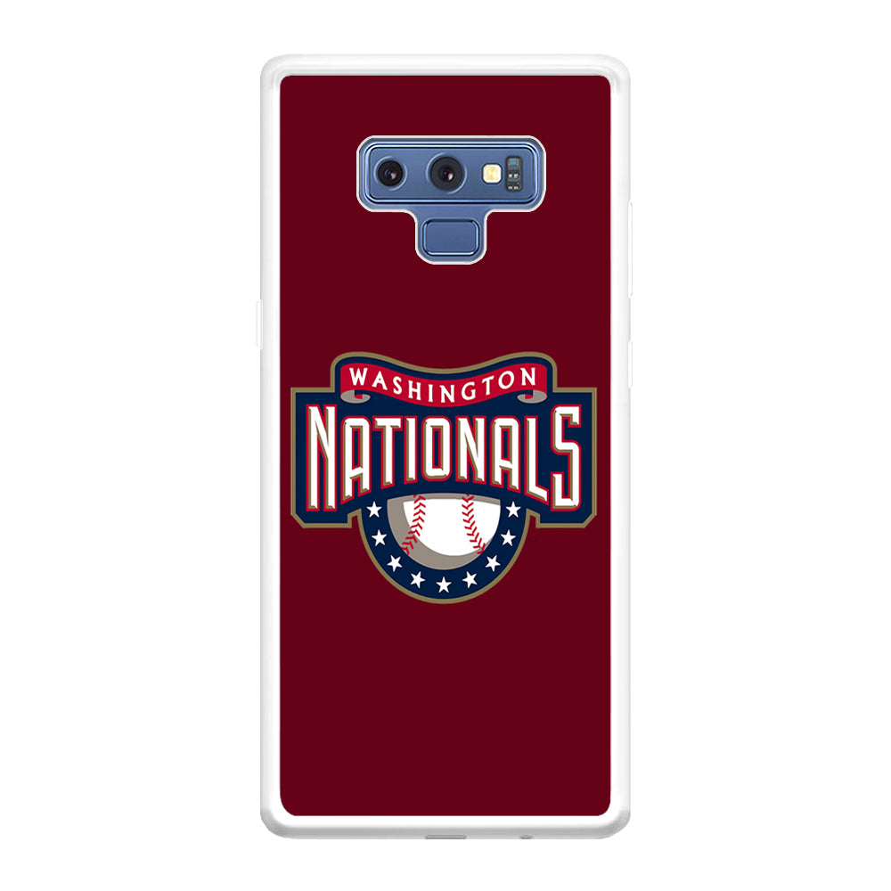 Baseball Washington Nationals MLB 002 Samsung Galaxy Note 9 Case
