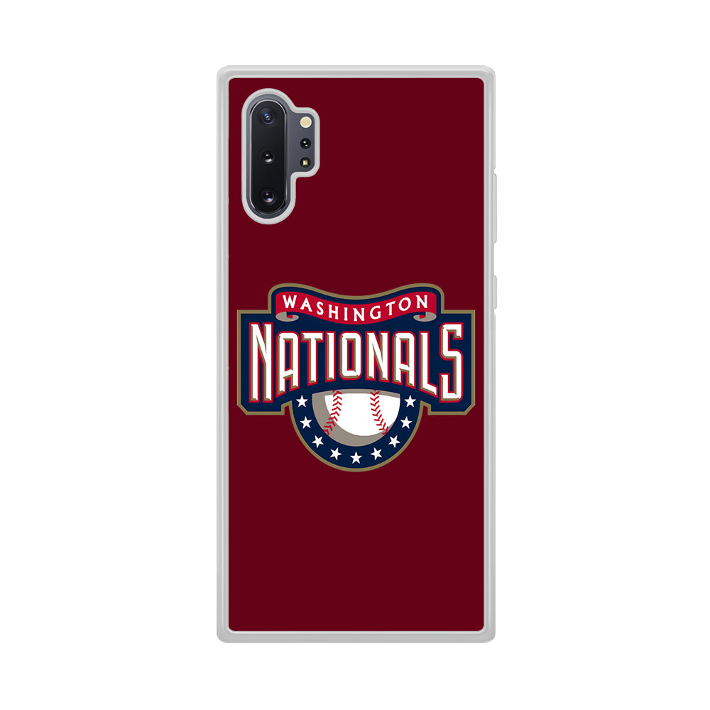 Baseball Washington Nationals MLB 002 Samsung Galaxy Note 10 Plus Case