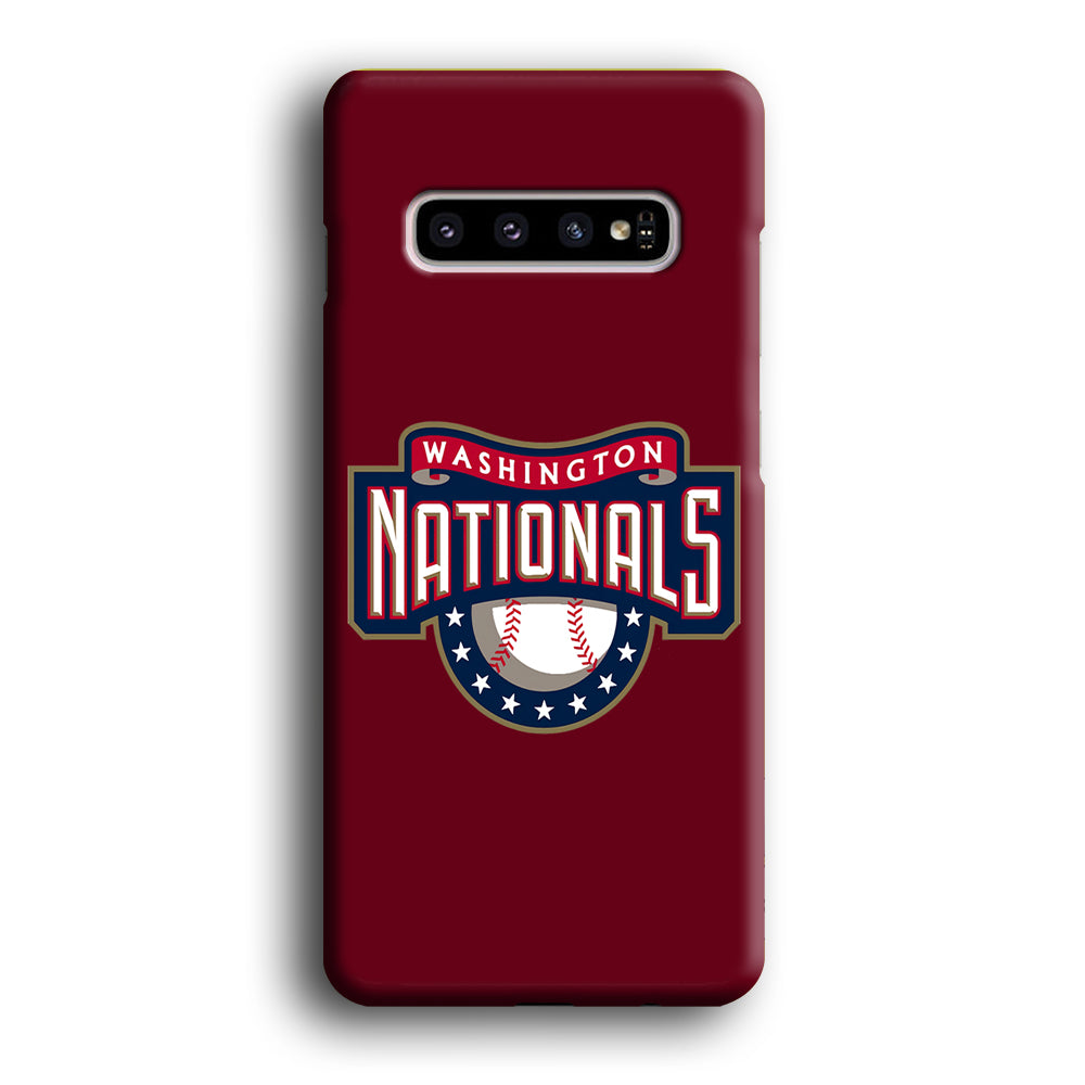 Baseball Washington Nationals MLB 002 Samsung Galaxy S10 Case