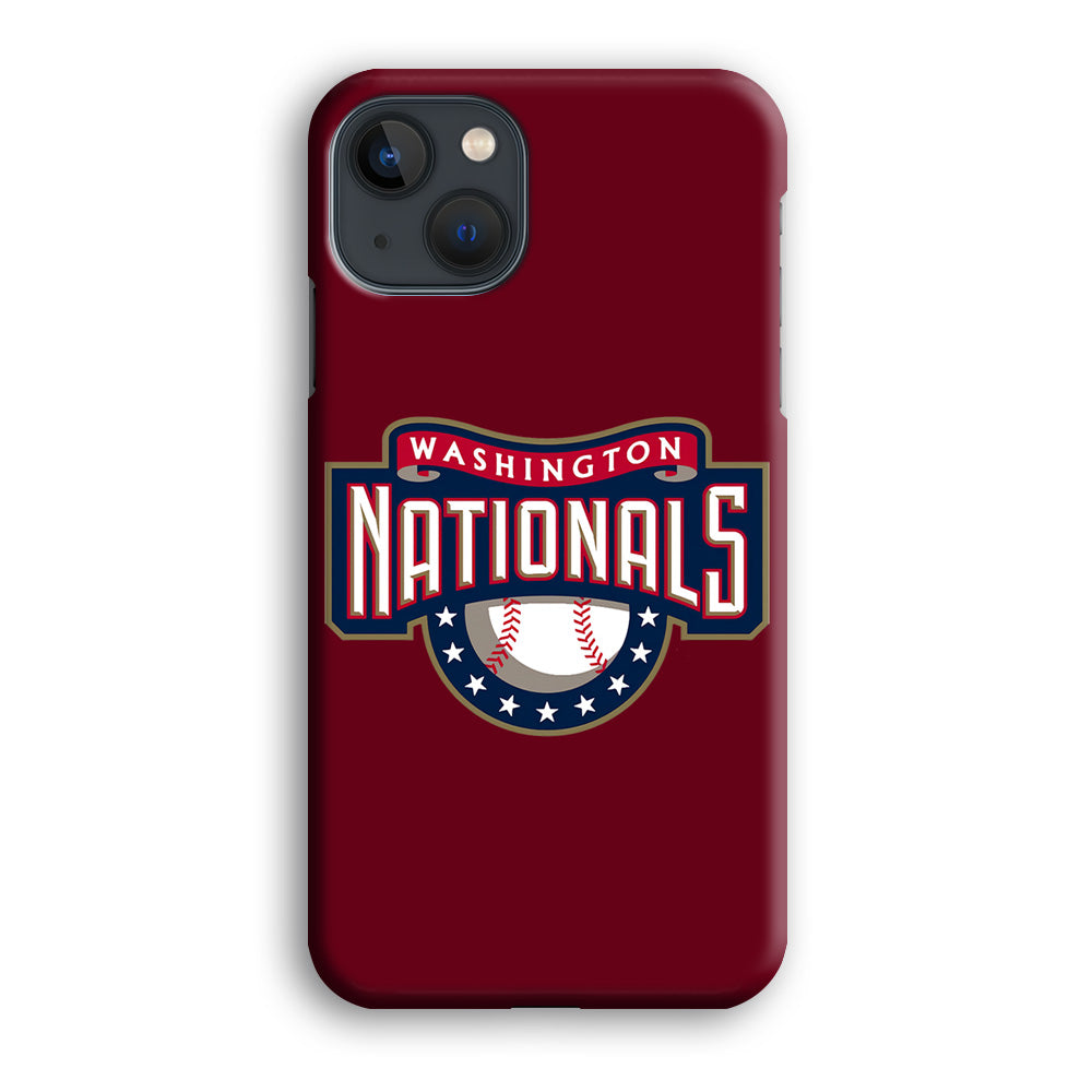 Baseball Washington Nationals MLB 002 iPhone 14 Plus Case