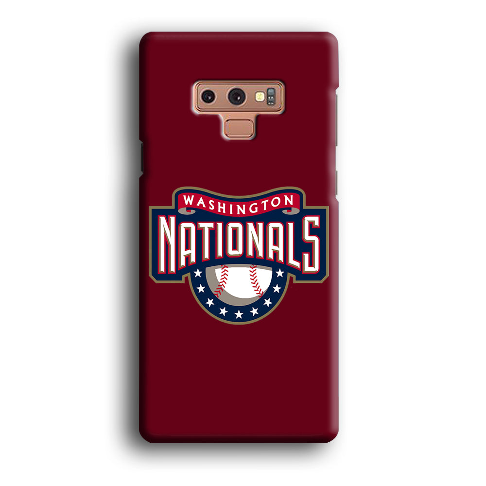 Baseball Washington Nationals MLB 002 Samsung Galaxy Note 9 Case