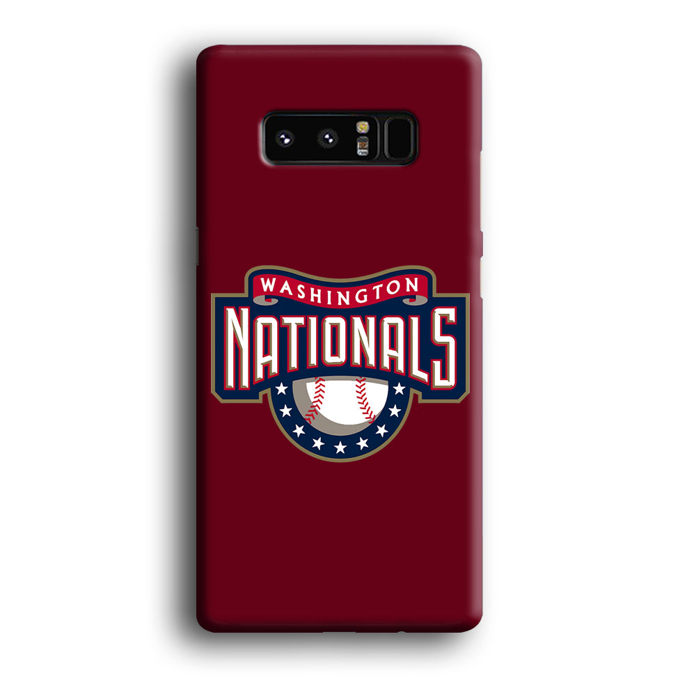 Baseball Washington Nationals MLB 002 Samsung Galaxy Note 8 Case