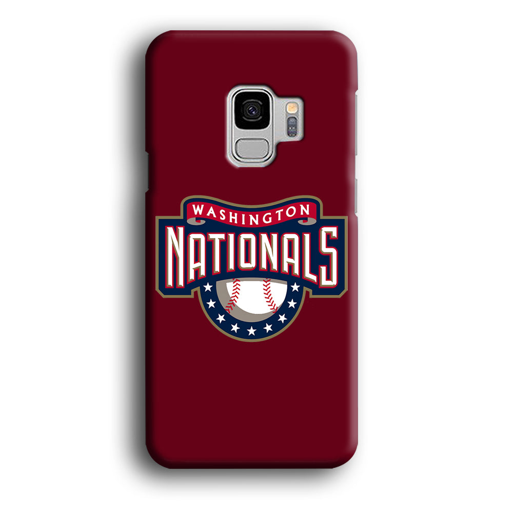 Baseball Washington Nationals MLB 002 Samsung Galaxy S9 Case