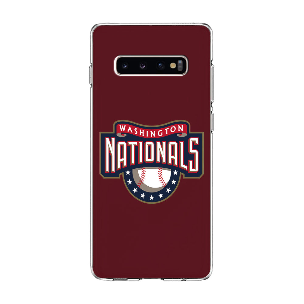 Baseball Washington Nationals MLB 002 Samsung Galaxy S10 Case