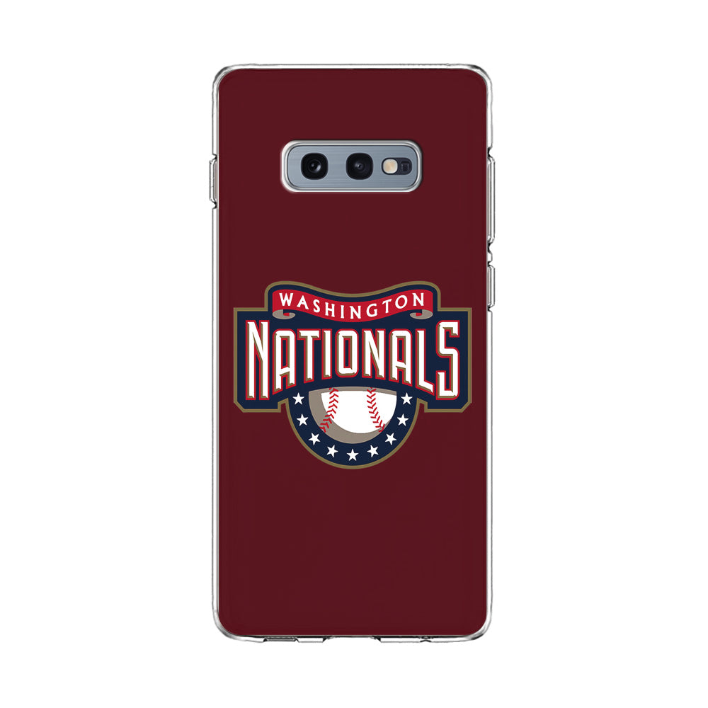 Baseball Washington Nationals MLB 002 Samsung Galaxy S10E Case