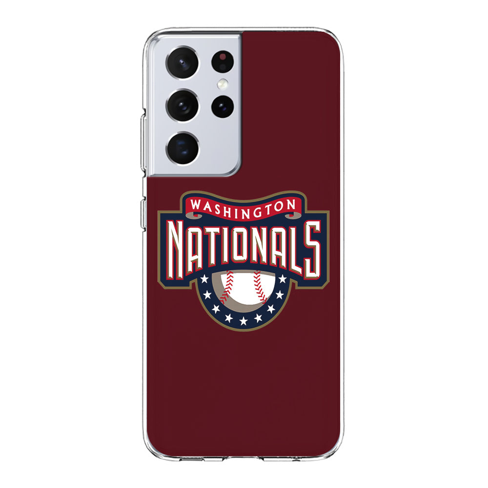 Baseball Washington Nationals MLB 002 Samsung Galaxy S21 Ultra Case