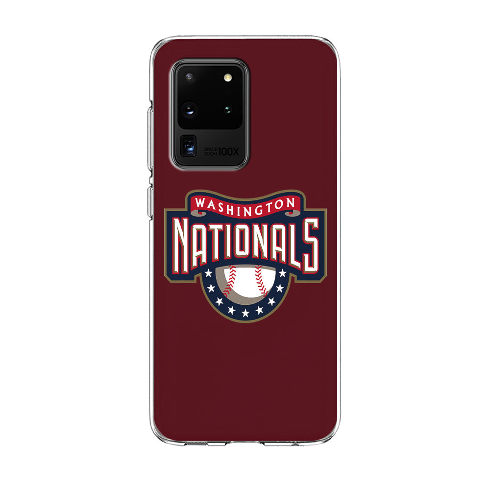 Baseball Washington Nationals MLB 002 Samsung Galaxy S20 Ultra Case