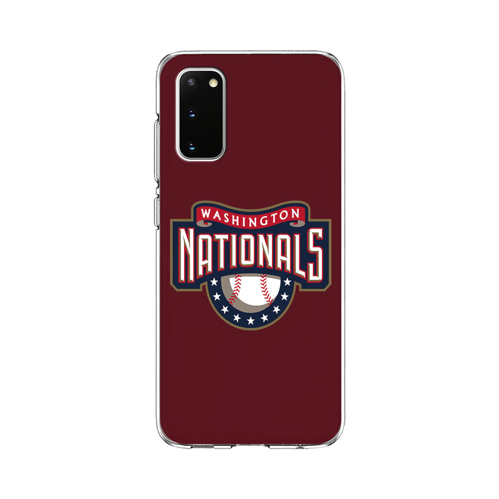 Baseball Washington Nationals MLB 002 Samsung Galaxy S20 Case