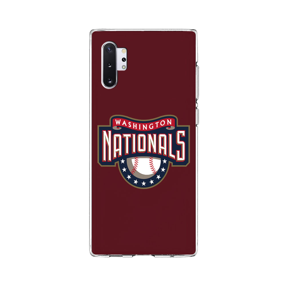 Baseball Washington Nationals MLB 002 Samsung Galaxy Note 10 Plus Case