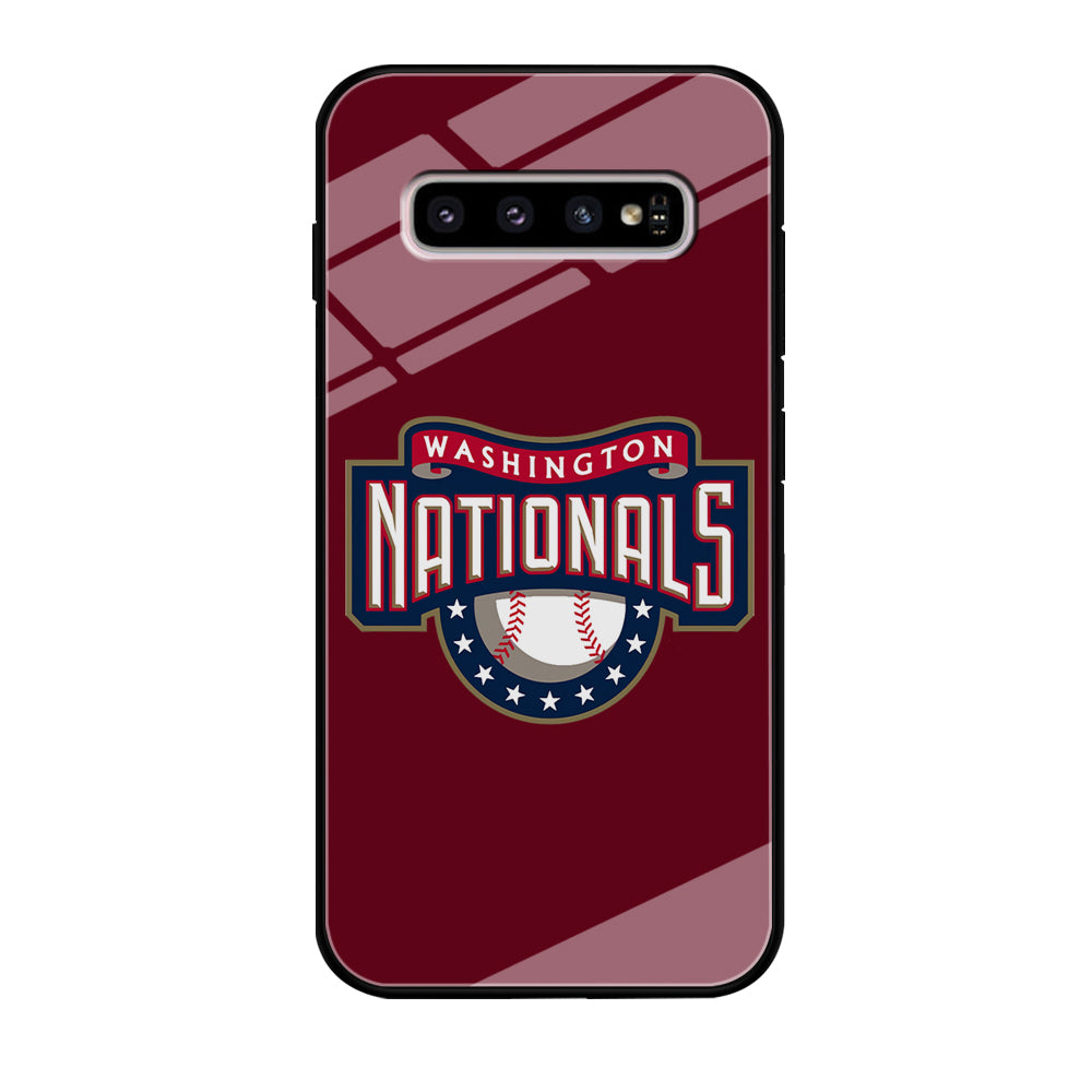 Baseball Washington Nationals MLB 002 Samsung Galaxy S10 Case