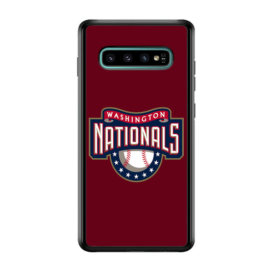 Baseball Washington Nationals MLB 002 Samsung Galaxy S10 Plus Case
