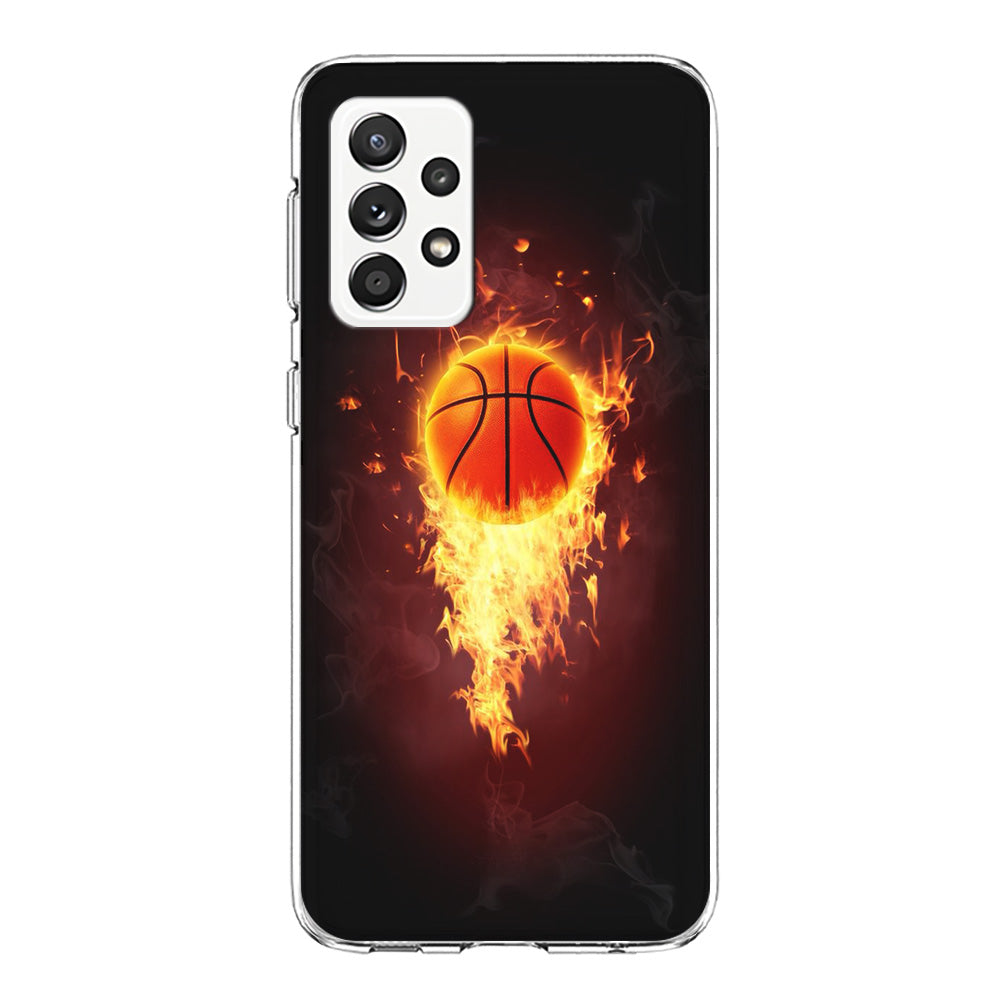 Basketball Art 001 Samsung Galaxy A72 Case