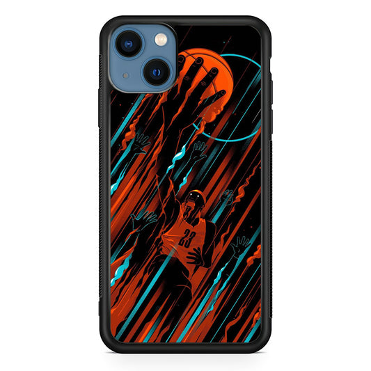 Basketball Art 003 iPhone 14 Plus Case