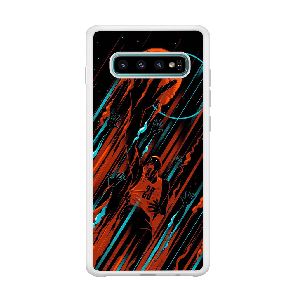 Basketball Art 003 Samsung Galaxy S10 Case