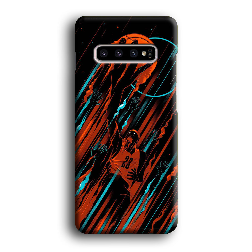 Basketball Art 003 Samsung Galaxy S10 Case