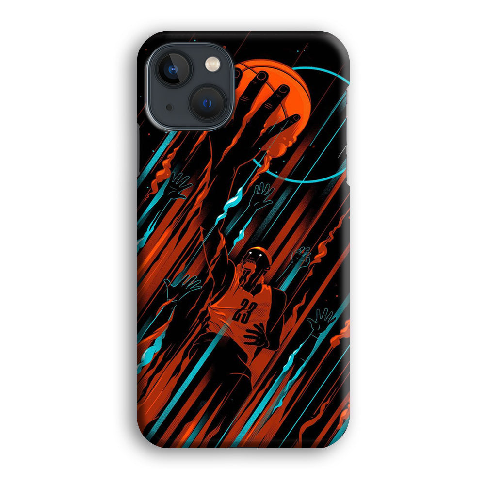 Basketball Art 003 iPhone 14 Plus Case