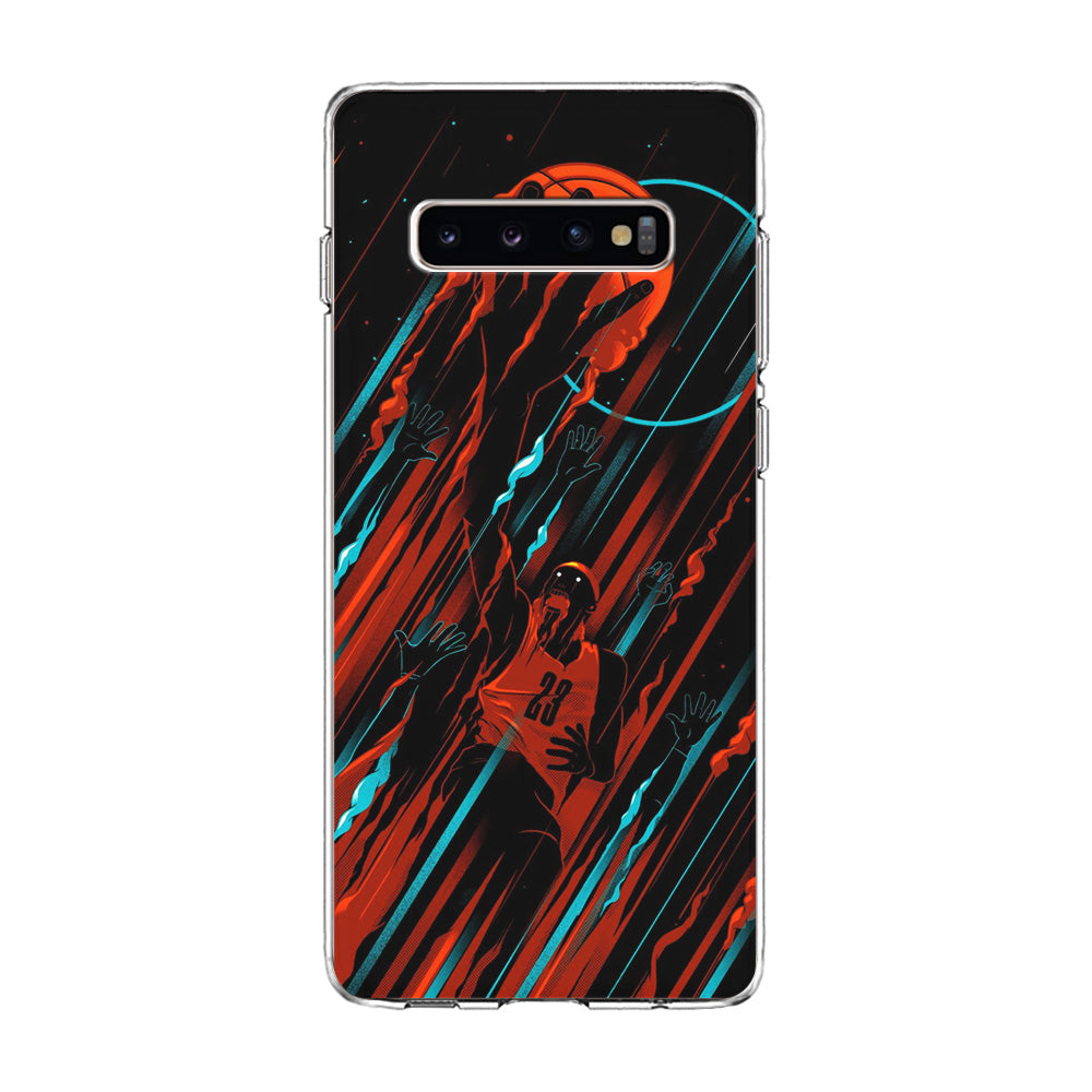 Basketball Art 003 Samsung Galaxy S10 Case