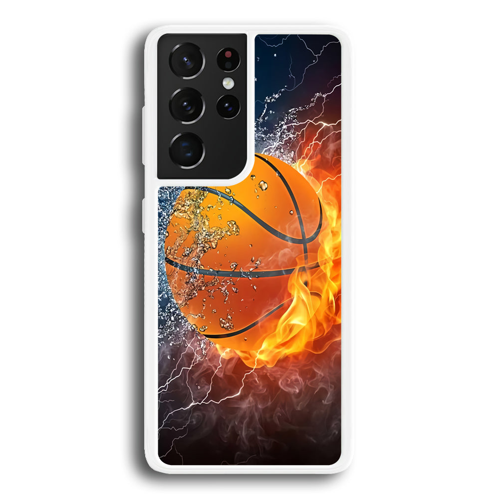 Basketball Ball Cool Art Samsung Galaxy S24 Ultra Case