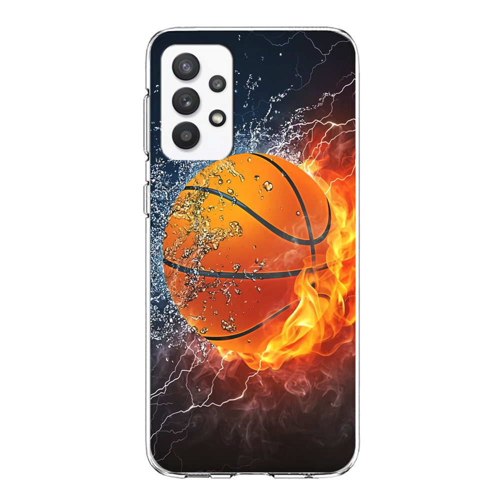 Basketball Ball Cool Art Samsung Galaxy A32 Case