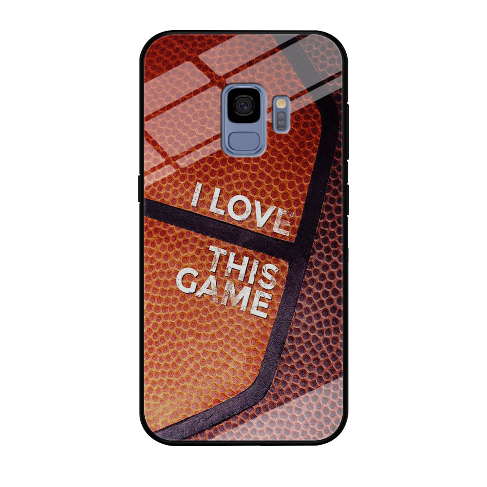 Basketball I Love This Game Samsung Galaxy S9 Case