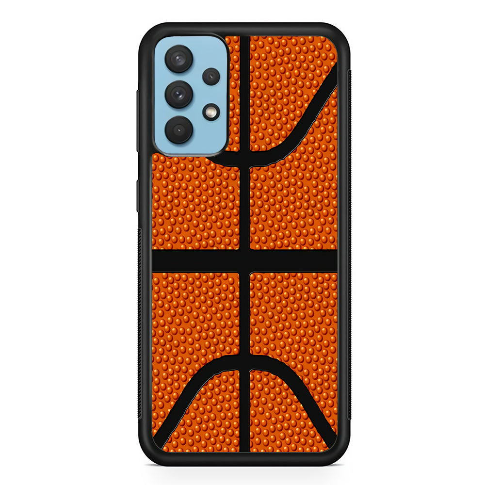 Basketball Pattern Samsung Galaxy A32 Case