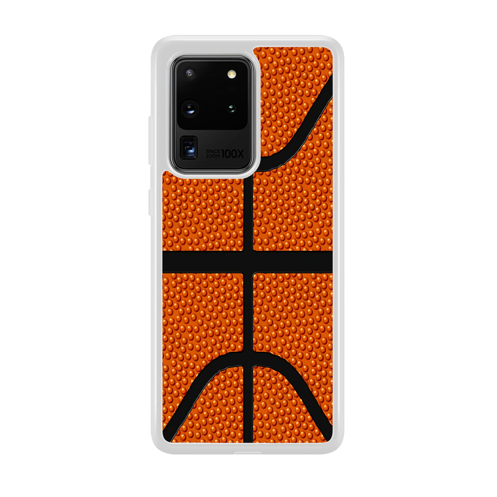 Basketball Pattern Samsung Galaxy S20 Ultra Case