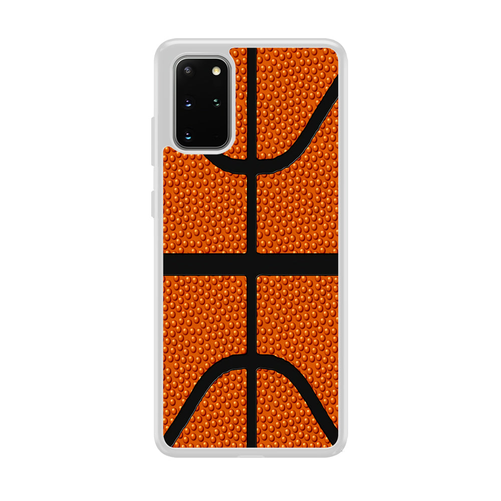 Basketball Pattern Samsung Galaxy S20 Plus Case