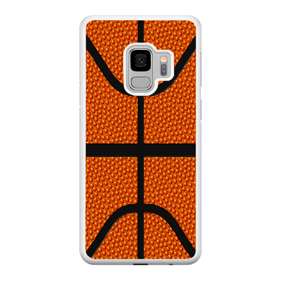 Basketball Pattern Samsung Galaxy S9 Case