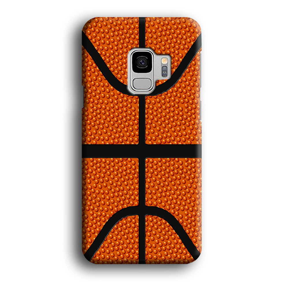 Basketball Pattern Samsung Galaxy S9 Case