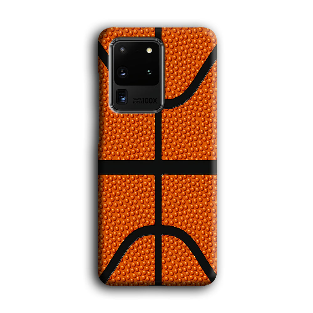 Basketball Pattern Samsung Galaxy S20 Ultra Case