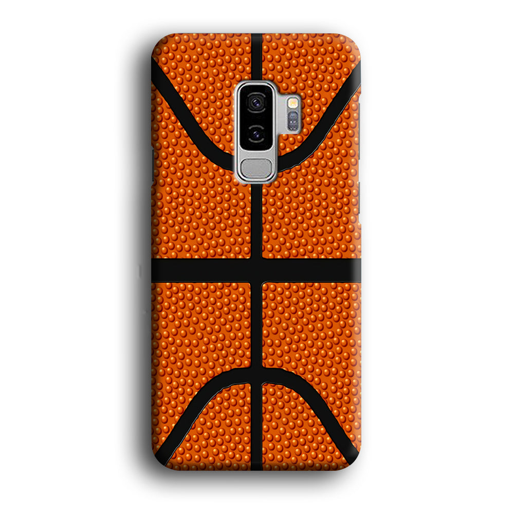 Basketball Pattern Samsung Galaxy S9 Plus Case