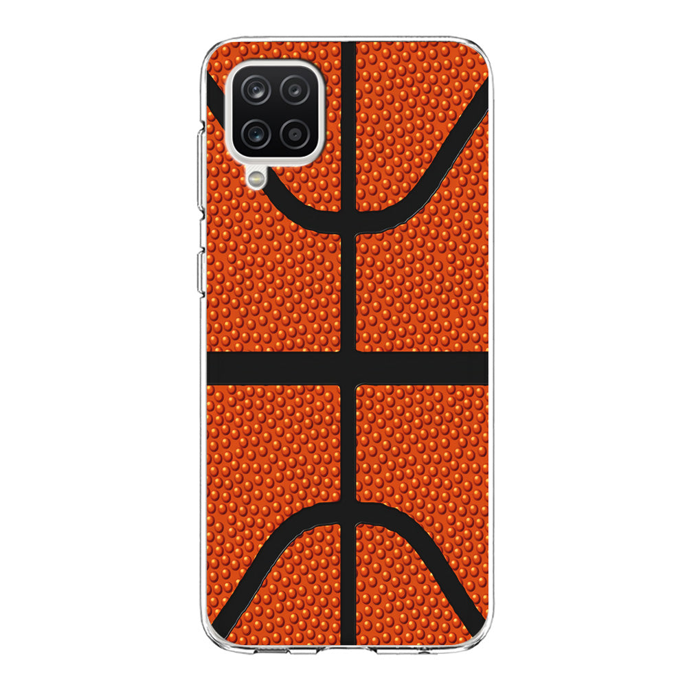 Basketball Pattern Samsung Galaxy A12 Case
